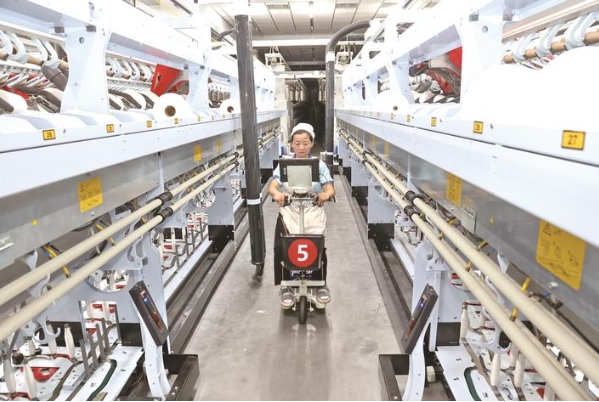 智慧紗廠產(chǎn)銷兩旺