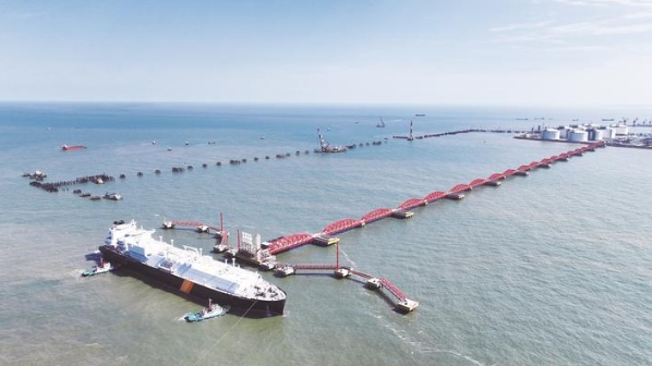 第800艘次進(jìn)口LNG船靠泊